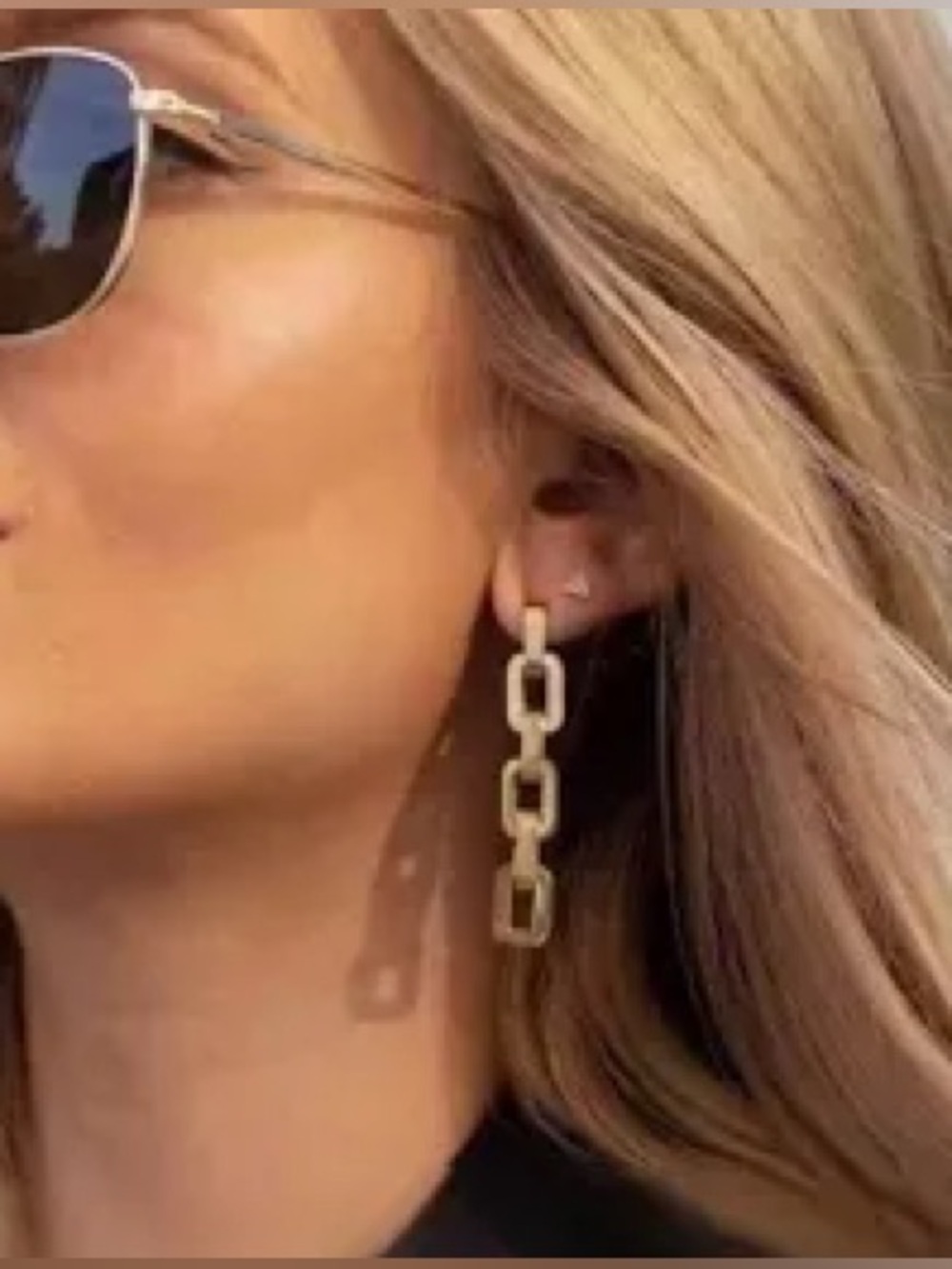 NWT Eddie Borgo Chain Link Earrings